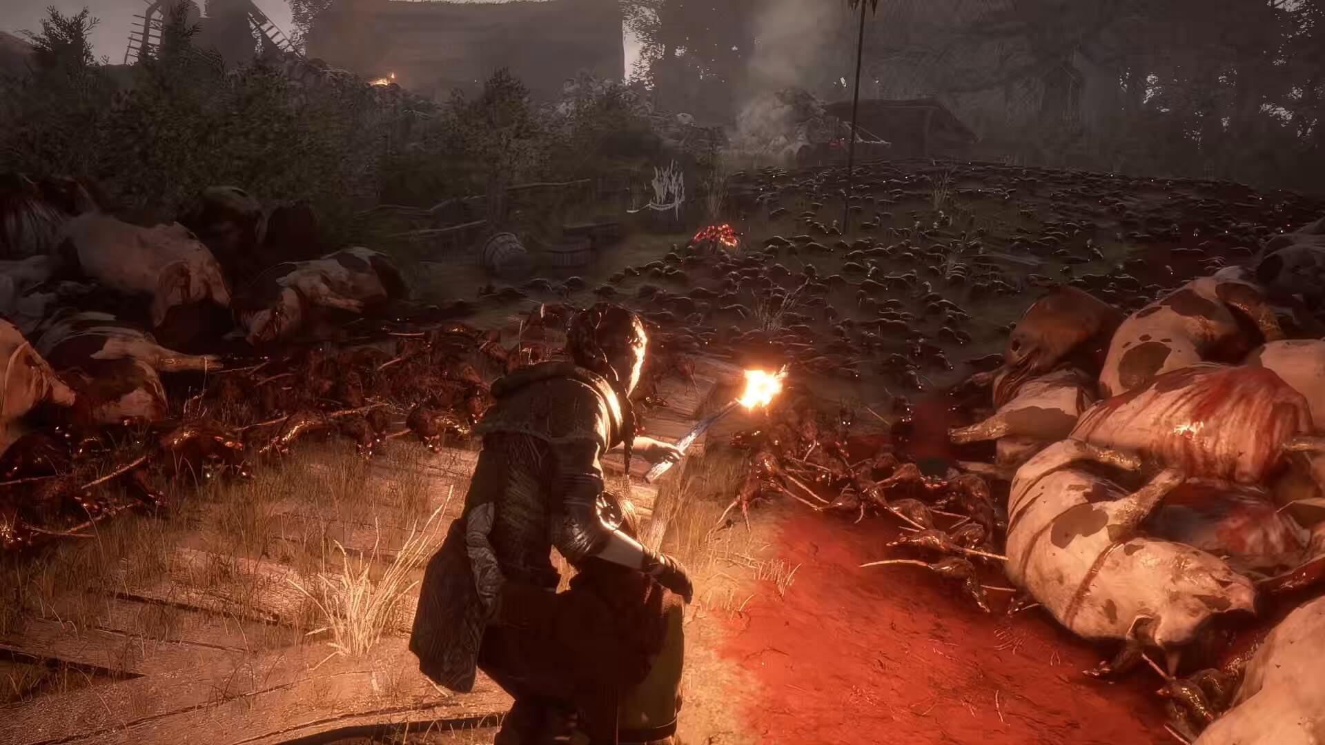 A Plague Tale Innocence - геймплей игры на PlayStation 4